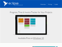 Tablet Screenshot of eclipsemanager.com